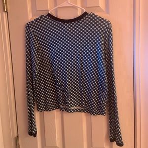 Urban Outfitters cropped shirt